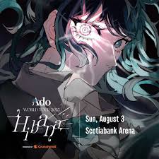 Ado - Artist Scotiabank Arena at Scotiabank Arena on 03 Aug 2025.