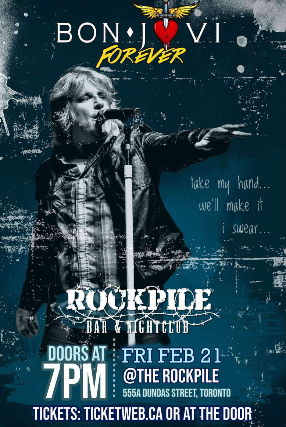 Bon Jovi Forever Rockpile Bar & Nightclub at Rockpile Bar & Nightclub on 21 Feb 2025.