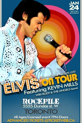 Elvis On Tour Rockpile Bar & Nightclub at Rockpile Bar & Nightclub on 24 Jan 2025.