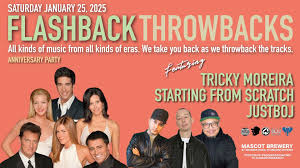 Flashback - The Throwback Party New TBA at TBA on 25 Jan 2026.