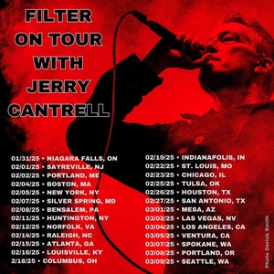 Jerry Cantrell+Filter Niagara Fallsview Casino at Niagara Fallsview Casino on 31 Jan 2025.
