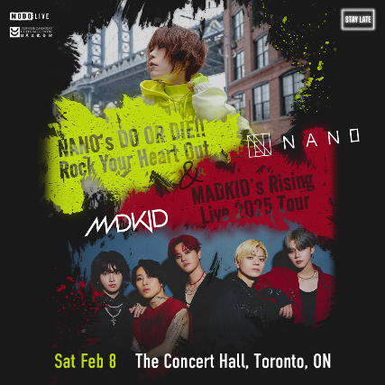 NANO & MADKID - NANO'S DO OR DIE!! Rock Your Heart OUt MADKID LIVE TOUR 2025 -RISING Concert Hall at Concert Hall on 08 Feb 2025.