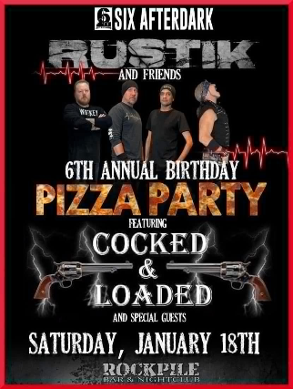 Rustik, COCKED AND LOADED Rockpile Bar & Nightclub at Rockpile Bar & Nightclub on 18 Jan 2025.