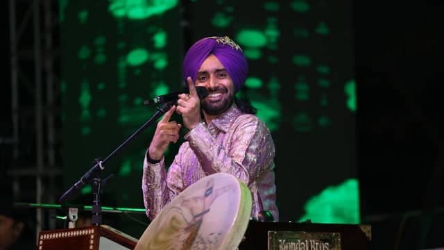Satinder Sartaaj Scotiabank Arena at Scotiabank Arena on 06 Apr 2025.