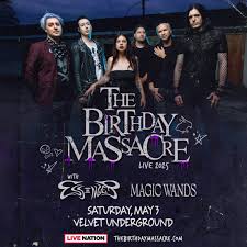 The Birthday Massacre Velvet Underground at Velvet Underground on 03 May 2025.